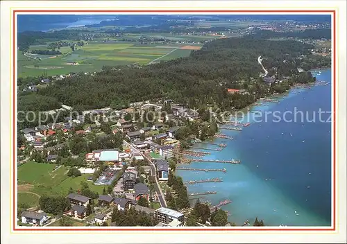 Klopeinersee Seelach Klopein Fliegeraufnahme Kat. Oesterreich