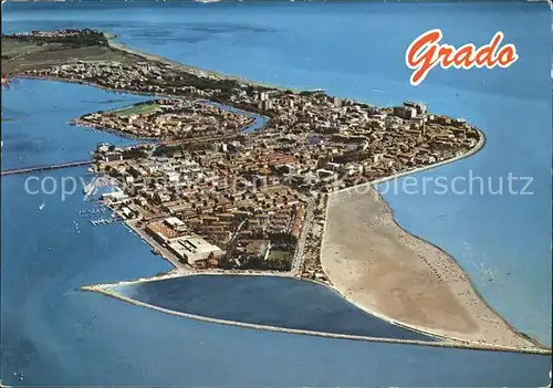 Grado Fliegeraufnahme  Kat. Italien