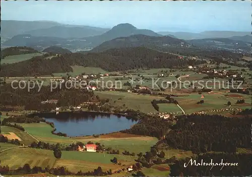 Maltschachersee Fliegeraufnahme