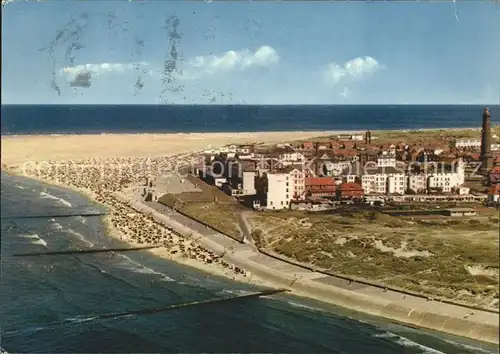 Borkum Nordseebad Fliegeraufnahme / Borkum /Leer LKR