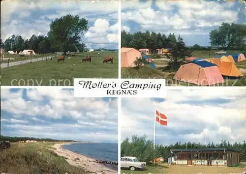 Kegnaes Camping Strand Kiosk Flagge