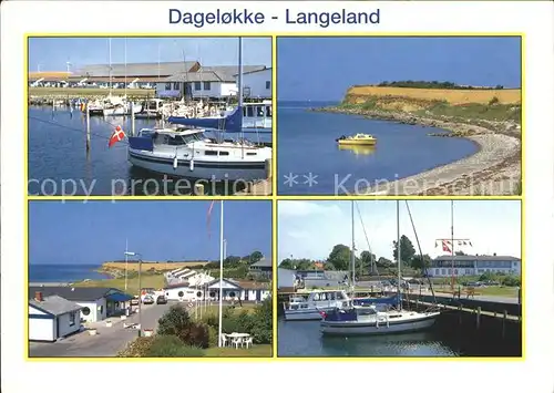 Dagelokke Hafen Strand Ortspartie