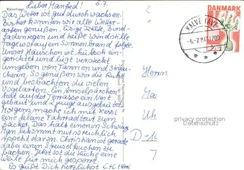 Kalvehave Bruecke Fliegeraufnahme