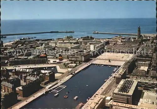 Le Havre Jetees Bassin du Commerce vue aerienne Kat. Le Havre