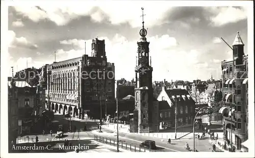 Amsterdam Niederlande Muntplein Kat. Amsterdam