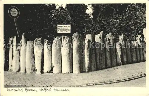 Borkum Nordseebad Walfisch Kinnladen / Borkum /Leer LKR