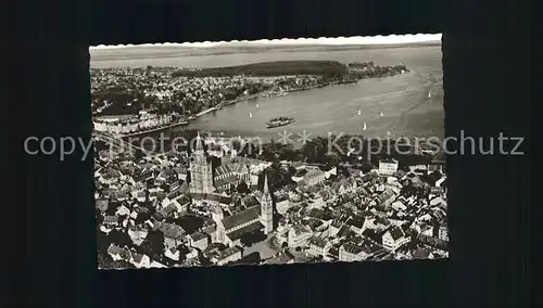 Konstanz Bodensee Fliegeraufnahme Kat. Konstanz