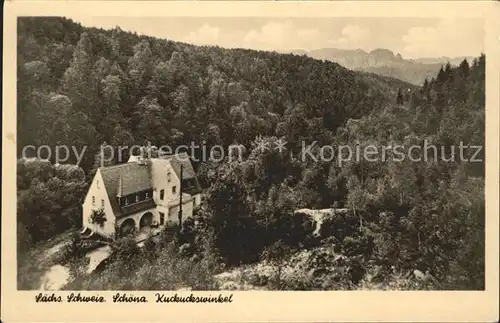 Schoena Elbe Kuckuckwinkel Kat. Reinhardtsdorf Schoena