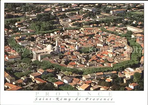 Saint Remy aux Baux Provence Fliegeraufnahme Kat. Saint Remy de Provence