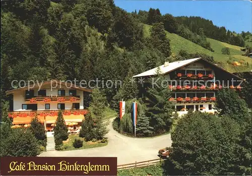 Hinterglemm Saalbach Cafe Pension Hinterglemm Kat. Oesterreich