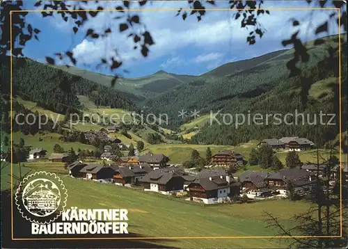 Kaernten Bauerndoerfer Oberkirchleitn Sankt Oswald Kat. Villach