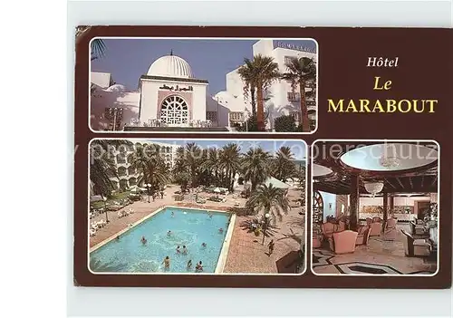 Sousse Hotel Le Marabout Swimmingpool Aufenthaltsraum Kat. Tunesien