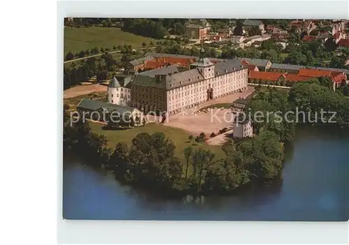 Schleswig Schlei Schloss Gottorf mit Burgsee Fliegeraufnahme Kat. Erfde