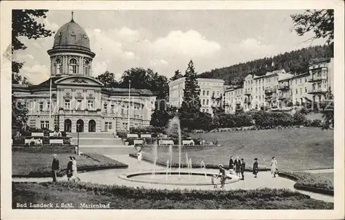 Bad Landeck Marienbad  Kat. Polen