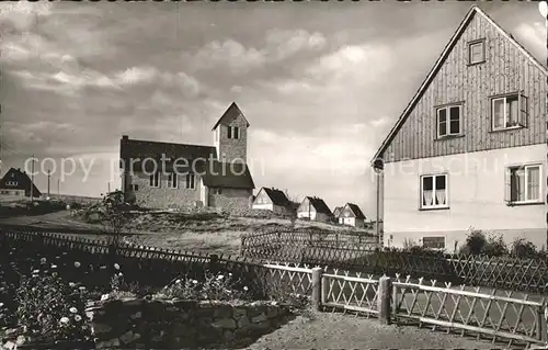 Neu Schulenberg Teilansicht mit Kirche