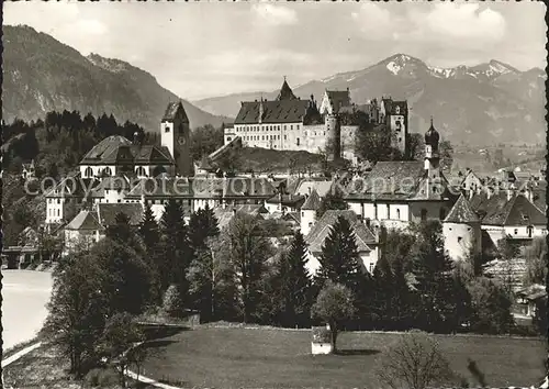 Fuessen Allgaeu Hohes Schloss St Mang Franziskanerkloster Alpenblick /  /