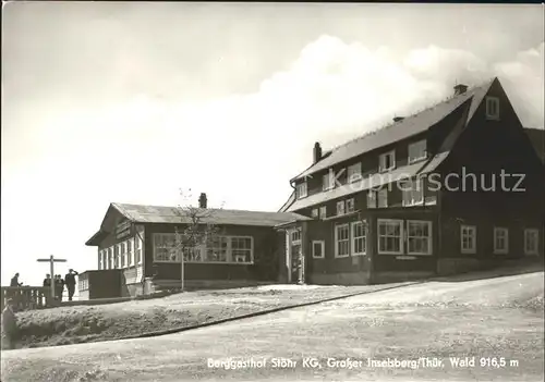 Grosser Inselsberg Berggasthof Stoehr KG Kat. Brotterode