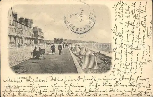 Hythe Kent Strandpromenade