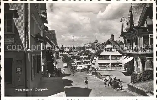 Walzenhausen AR Dorfpartie Kat. Walzenhausen