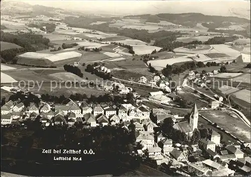 Zell Zellhof Luftbild Nr. 4 Kat. Oesterreich