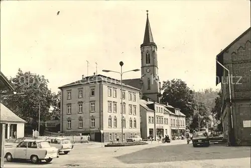 Neuhausen Marienberg Bahnhof Kirche Kat. Marienberg