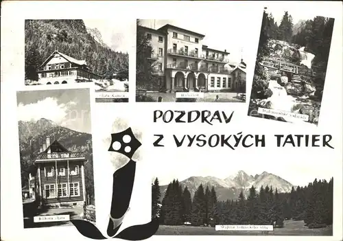 Vysoke Tatry Chata Kamzik Bilikova  Kat. Slowakische Republik