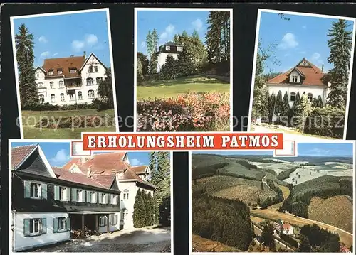 Huettental Siegen Geisweid Erholungsheim Patmos Kat. Siegen