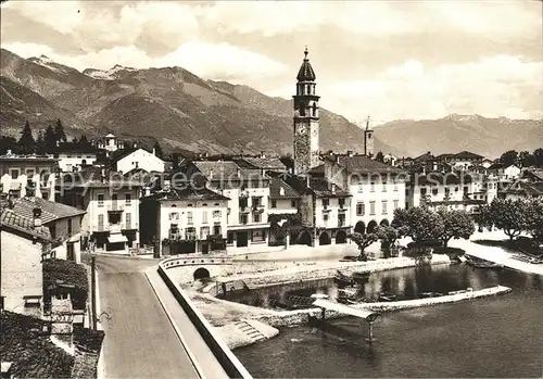 Ascona TI Teilansicht Kirche  Kat. Ascona