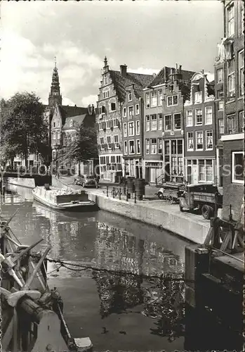 Amsterdam Niederlande Voorbugwal Kat. Amsterdam