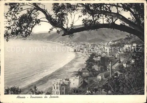 Alassio Panorama da Levante Kat. 