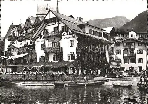 Wolfgangsee Hotel Pension Weisses Roessl Kat. Oesterreich