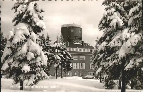 Astenturm Hochsauerland im Winter Kat. Winterberg