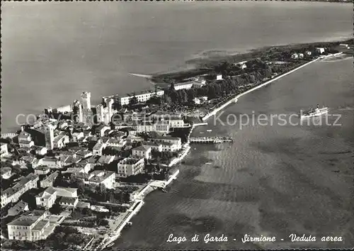 Sirmione Fliegeraufnahme / Italien /Italien