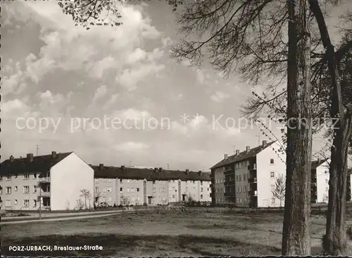 Porz Urbach ueberbauung Breslauer Strasse Kat. Koeln