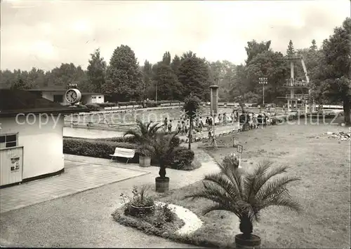 Friedrichsroda Schwimmbad Kat. Friedrichsroda