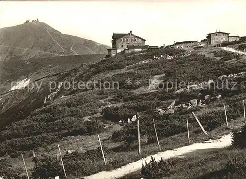 Riesengebirge Prinz Heinrichbaude Schneekoppe Serie Schoenes Deutschland Kat. Tschechische Republik