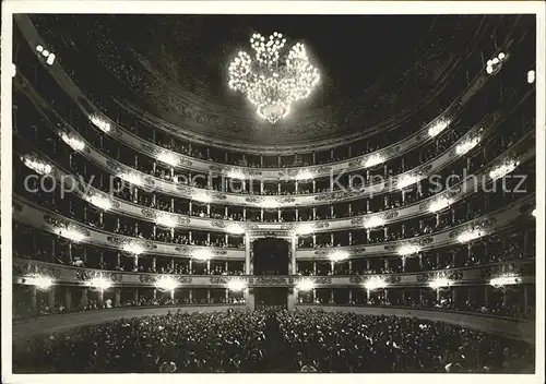 Milano Interno del Teatro alla Scala Kat. Italien