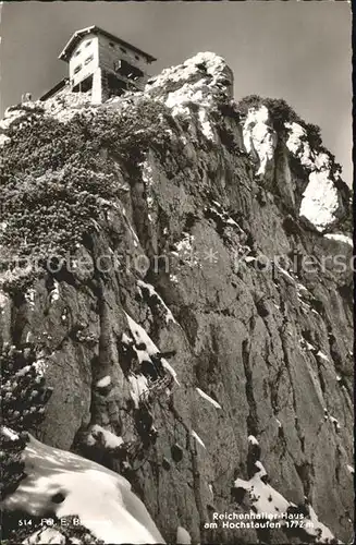 Reichenhaller Haus Berghaus am Hochstaufen Chiemgauer Alpen Kat. Bad Reichenhall