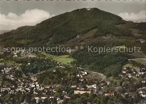 Baden Baden Blick zum Merkur Kat. Baden Baden