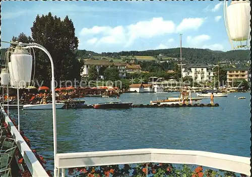 Woerthersee Veldener Bucht  Kat. Oesterreich