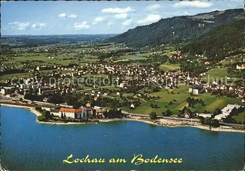 Lochau Bregenz Vorarlberg am Bodensee Fliegeraufnahme Kat. Bregenz