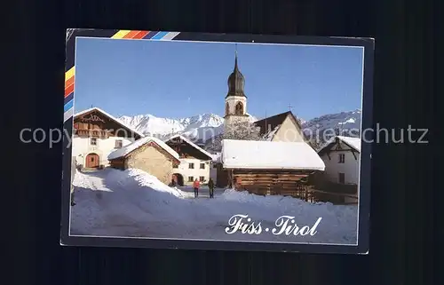 Fiss Tirol Dorfpartie Kirche