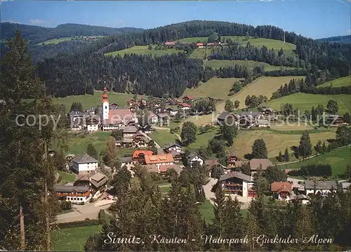 Sirnitz Kaernten Ortsansicht mit Gasthof Pension Fritzer Kat. Albeck