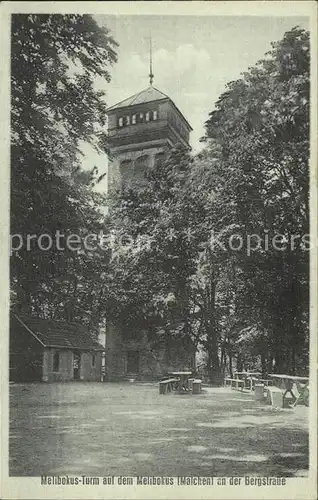Melibokus Melibokus Turm  Kat. Zwingenberg