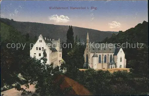 Marienthal Rheingau Wallfahrtskirche Kat. Ruedesheim am Rhein