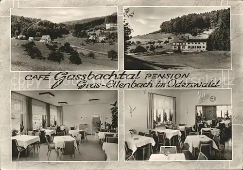 Gras Ellenbach Cafe Gassbachtal  Kat. Grasellenbach
