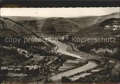 Eberbach Neckar Blick ins Neckartal Kat. Eberbach