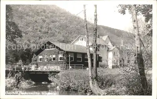 Wispertal Gasthaus Laukenmuehle