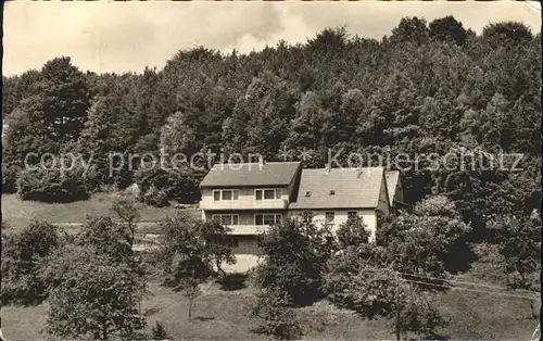 Falkengesaess Odenwald Pension Sommerberg Kat. Rothenberg