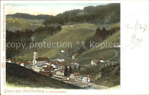 Schellenberg Berchtesgaden Panorama Kat. Berchtesgaden